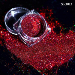 Red holo glitter