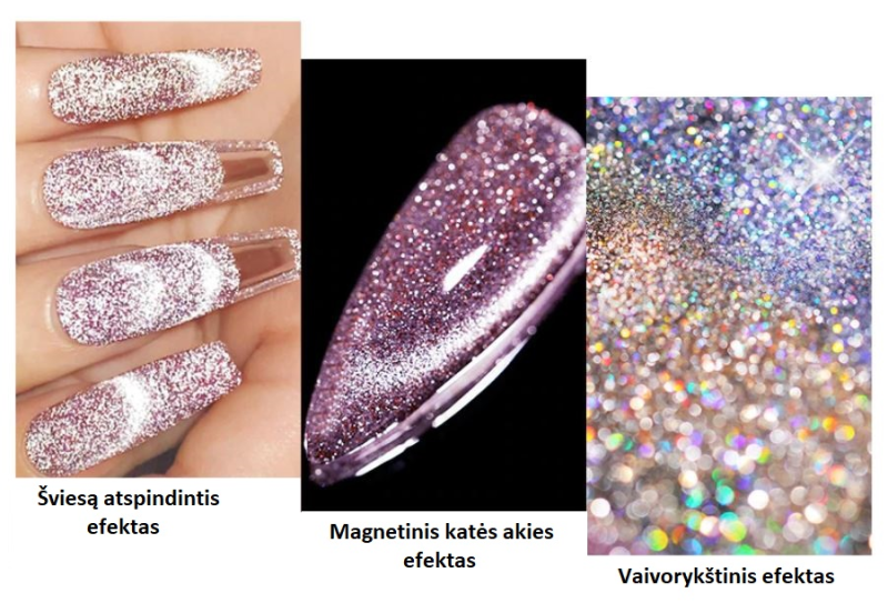 BLING Crystal cat eye gelinis lakas 01 12ml - Image 4