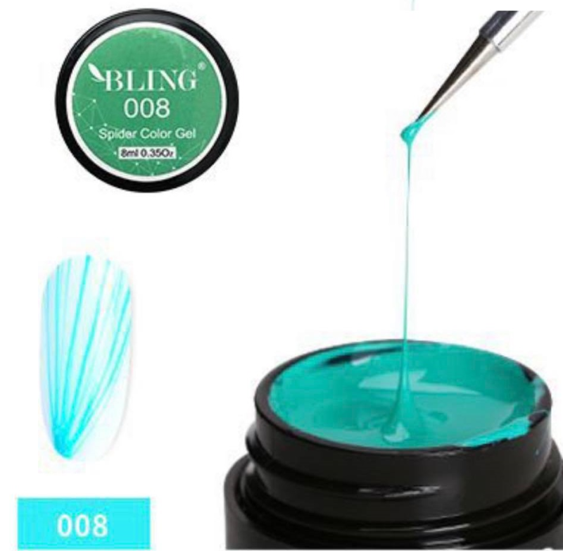SPIDER gelis BLING 8ml 008