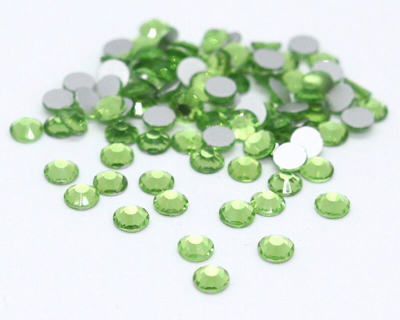 Stikliniai PERIDOT akmenukai 100vnt. - Image 2
