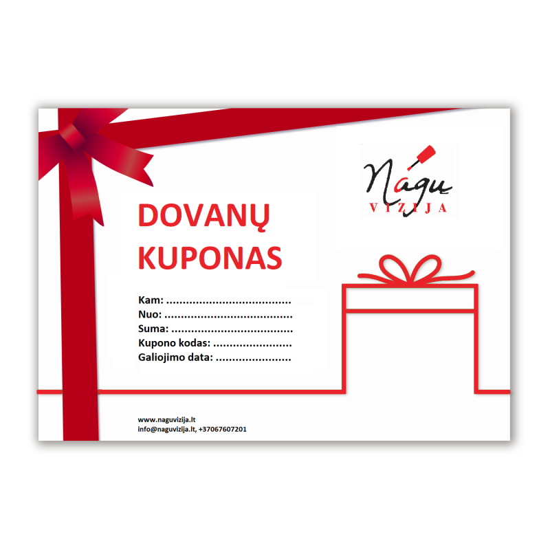 Dovanų kuponas 40EUR