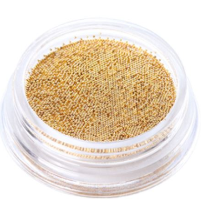 Metaliniai ikriukai 0,6mm GOLD