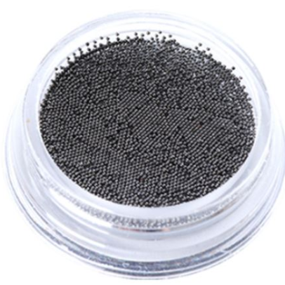 Metaliniai ikriukai 0,6mm BLACK
