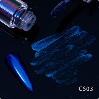 Skystas chromo pigmentas su šepetėliu CS03