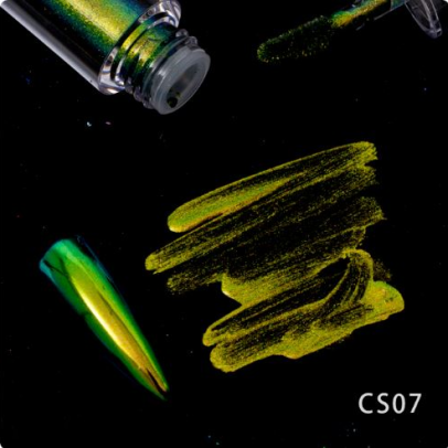 Skystas chromo pigmentas su šepetėliu CS07