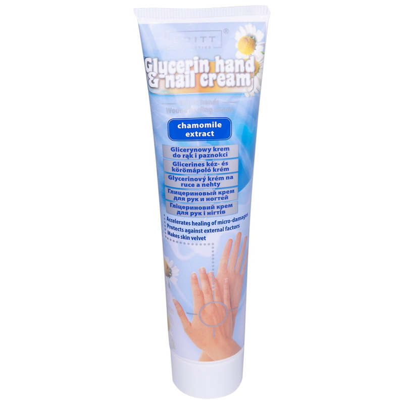 EDITT GLICERINO RANKŲ IR NAGŲ KREMAS – RAMUNĖLĖS 125g - Image 2