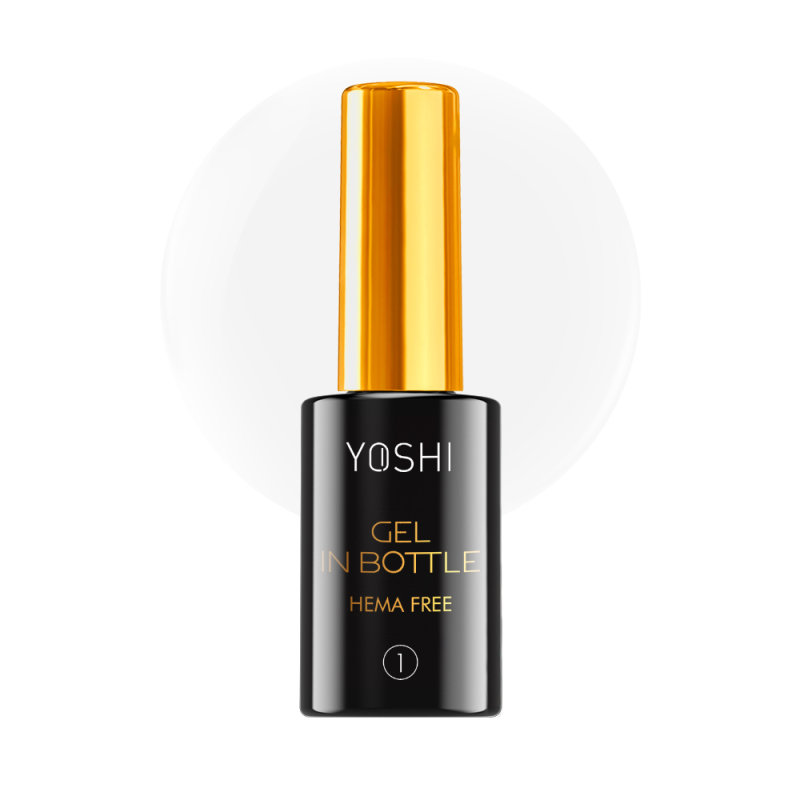 YOSHI Gel In Bottle No1 CLEAR 10ml HEMA&TPO FREE