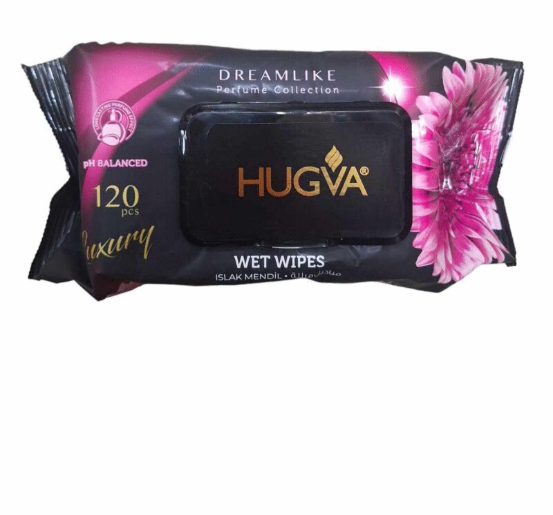 Drėgnos servetėlės HUGVA DREAMLIKE 120VNT - Image 2