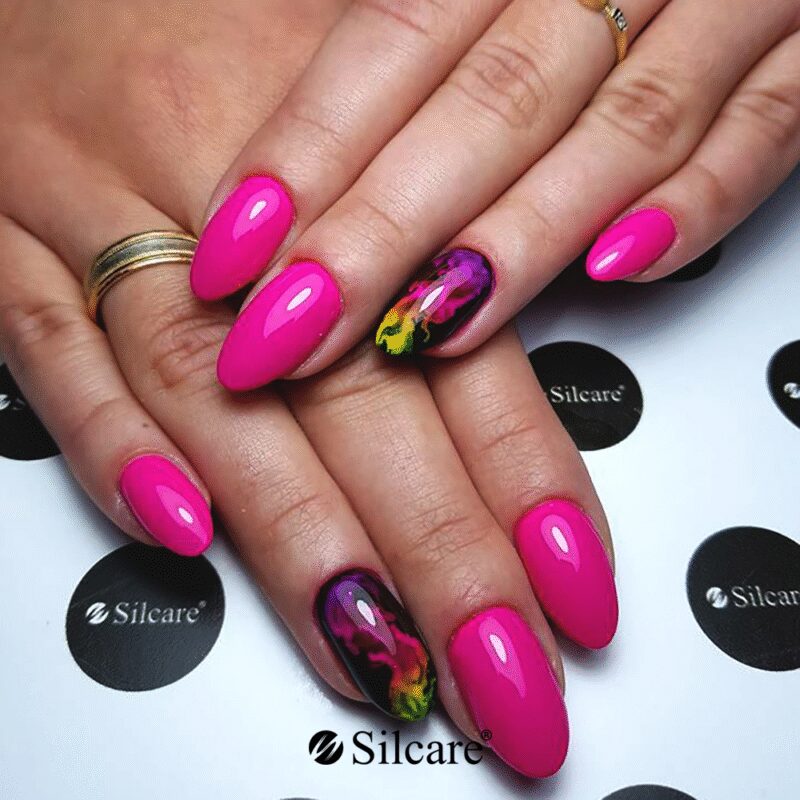 NEON SALMON PINK pigmentas - dūmų efektas 3g - Image 3