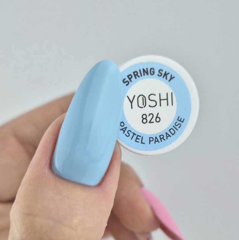 YOSHI Gelinis lakas Spring sky – 826 6ml - Image 2