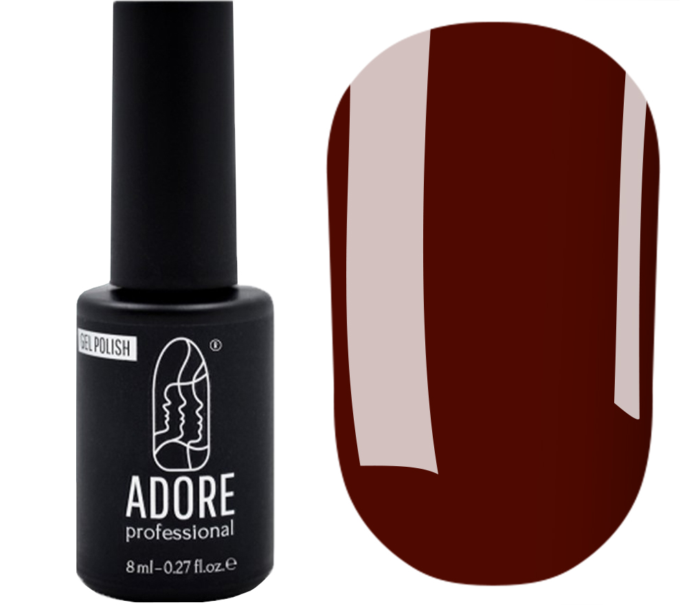 ADORE professional gelinis lakas Nr.495 MAHOGANY, 8 ml