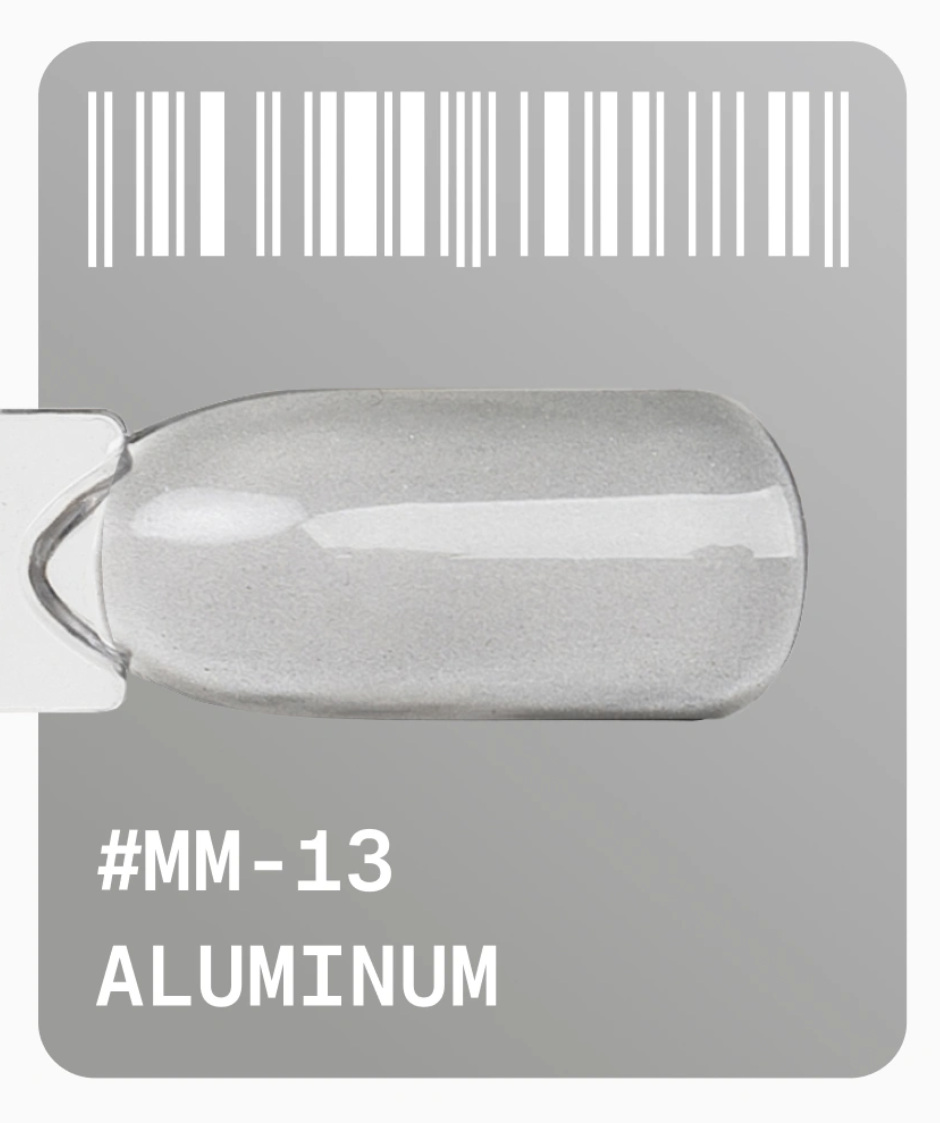 ADORE professional gelinis lakas MM-13 Aluminum, 12 ml - Image 2