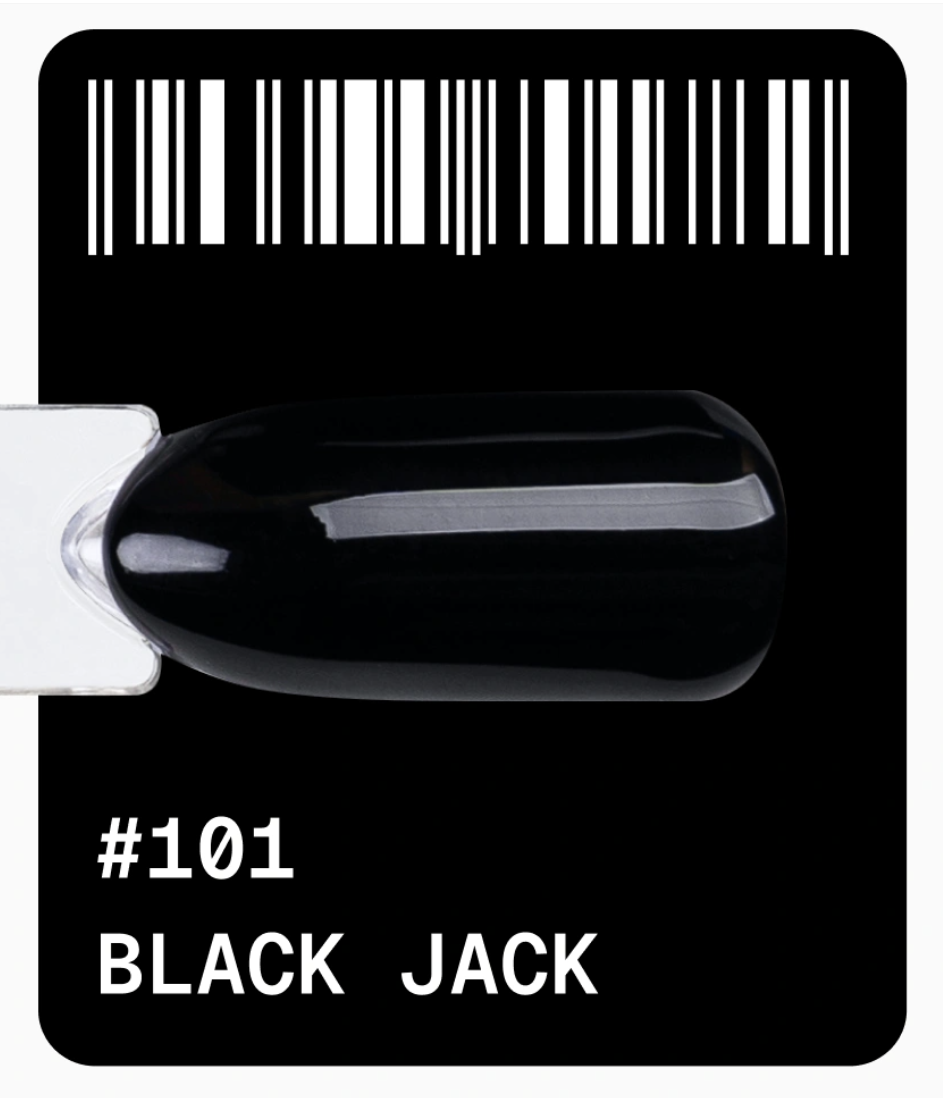ADORE professional gelinis lakas Nr.101 BLACK JACK, 12 ml - Image 2