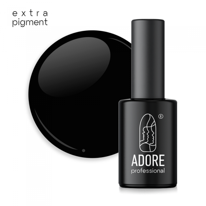 ADORE professional gelinis lakas Nr.335 JETBLACK, 8 ml