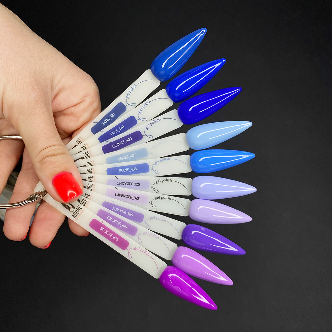 ADORE professional gelinis lakas Nr. 409 Cobalt, 8 ml - Image 3