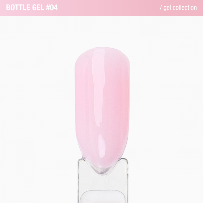 ADORE professional Bottle gel 04 Light pink - gelis buteliuke, 15ml - Image 2