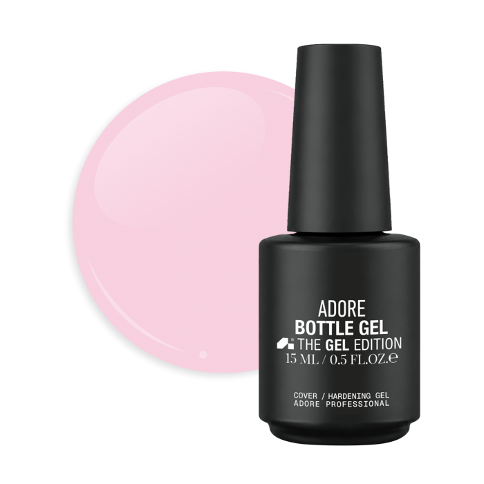 ADORE professional Bottle gel 04 Light pink - gelis buteliuke, 15ml