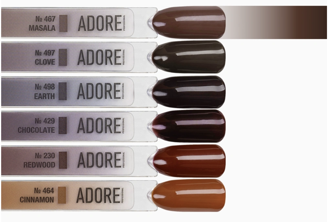 ADORE professional gelinis lakas Nr.467 MASALA, 8 ml - Image 3