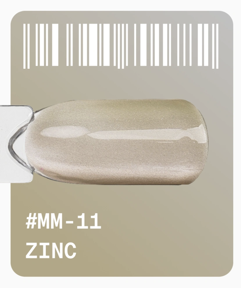 ADORE professional gelinis lakas MM-11 Zinc, 12 ml - Image 2