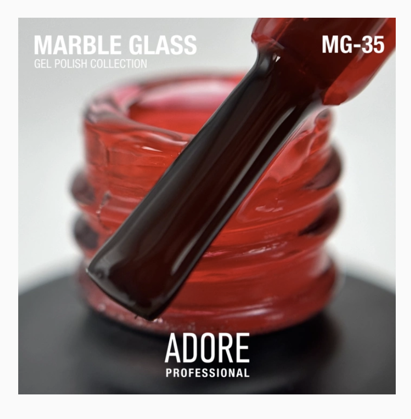 ADORE professional vitražinis gelinis lakas MG-35 Pyrope, 8 ml - Image 2