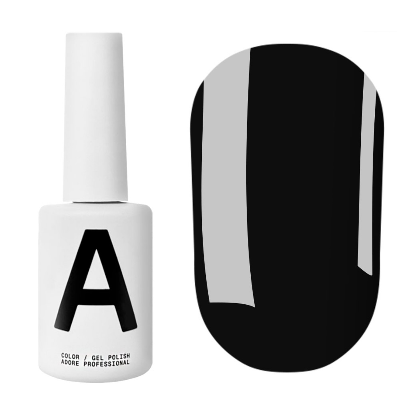 ADORE professional gelinis lakas Nr.101 BLACK JACK, 12 ml